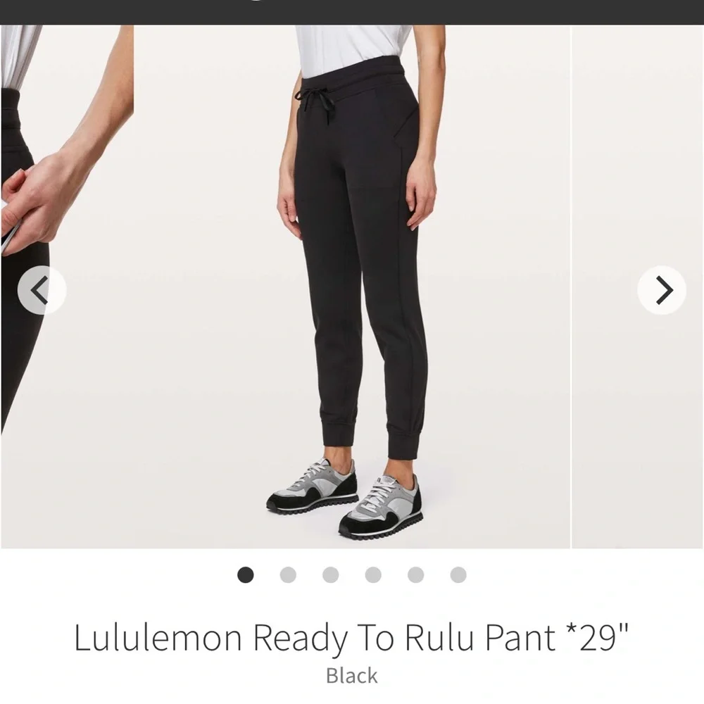 lululemon athletica Black Ready To Rulu Pant - Picture 2 of 9